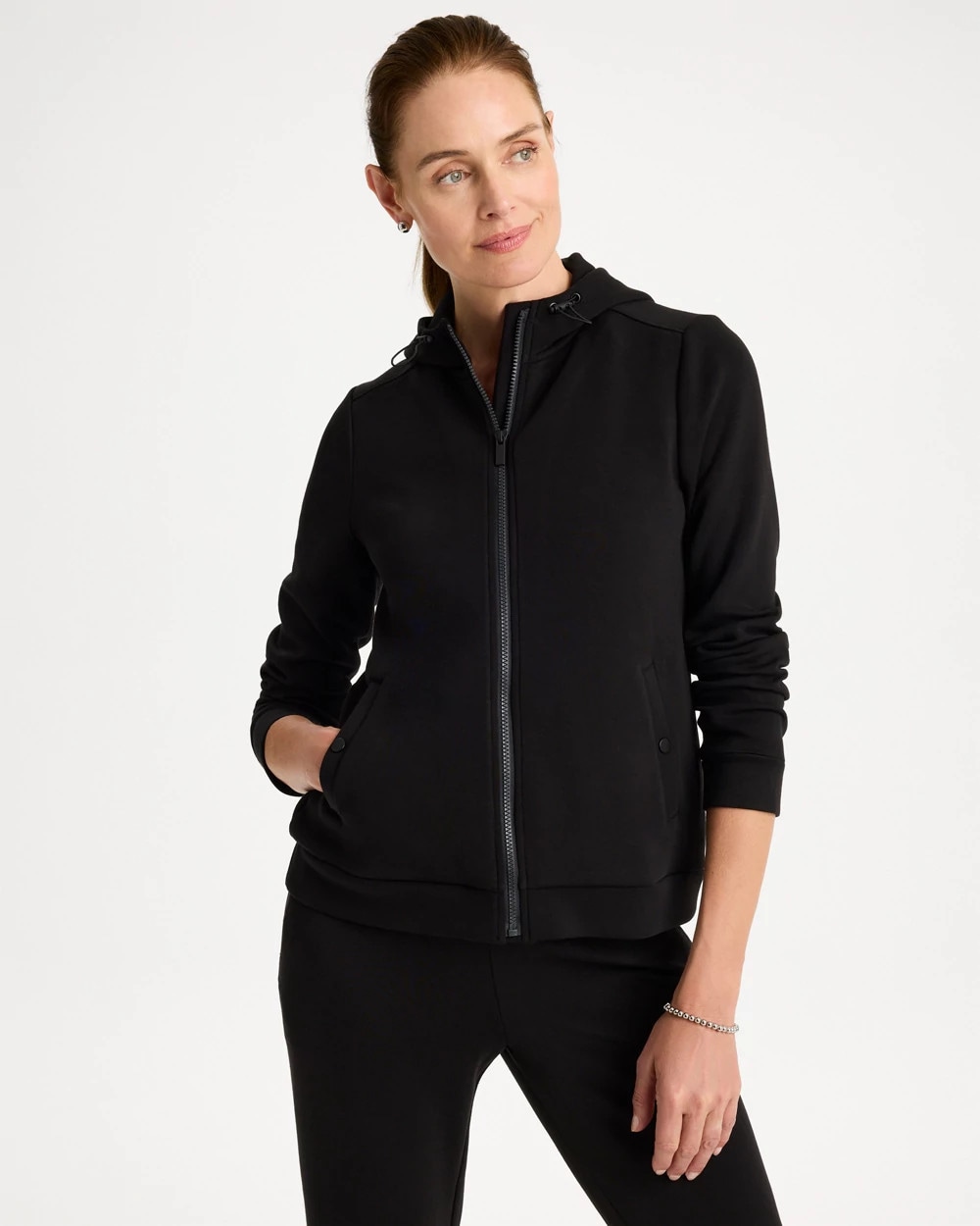 Zenergy® Soft Adjustable Hooded Jacket | Chico's